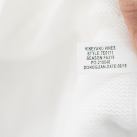 NWT Vineyard Vines Girls Whale Sweater White 7-8 - Picture 6 of 7